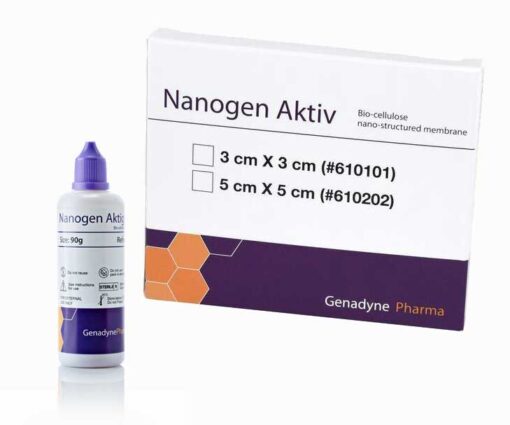 Nanogen Aktiv de Genadyne México | Nanogen Aktigel para heridas