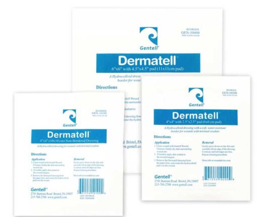 Dermatell Apósitos de la marca Gentell | Renta y Venta de Equipos e Insumos para Cirugías y Tratamiento de Heridas en México, Guadalajara, Monterrey, Los Cabos y Cancún | IGEA