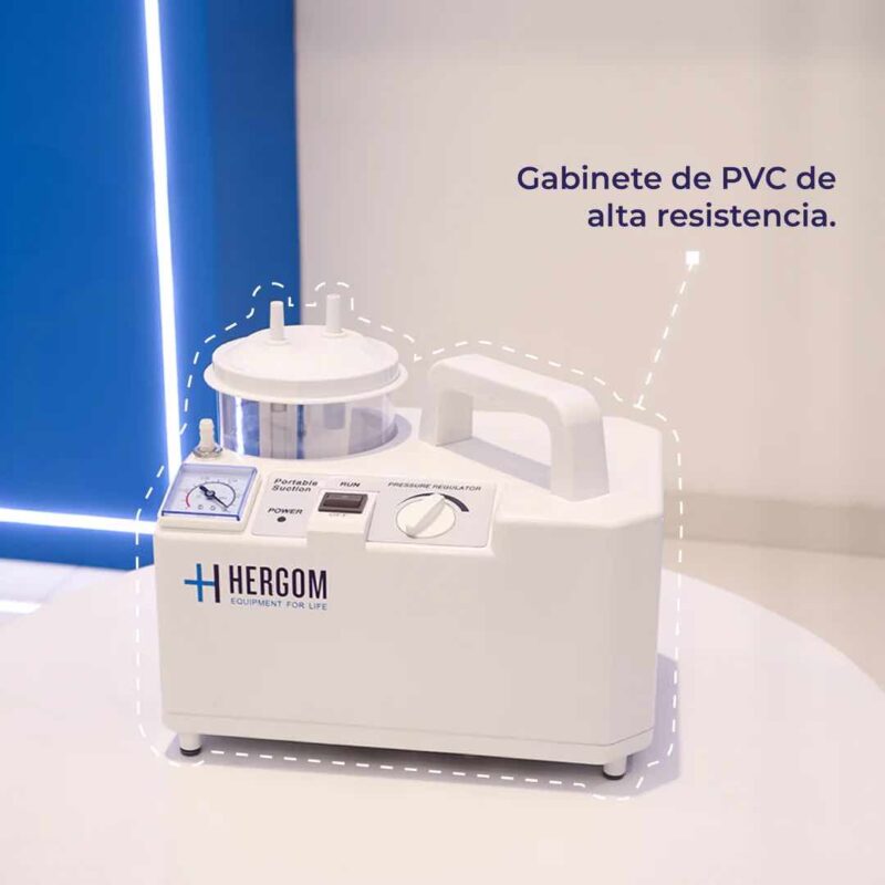 aspirador de Flemas hergom 7E-A en mexico | IGEA equipos y servicios mediocos en guadalajara